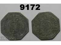 Crailsheim 50 pfennig 1917 Kleingeldersatzmarke Rare