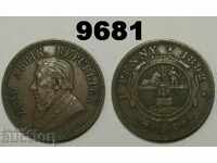 ЮАР 1 пени 1892 Южна Африка XF монета