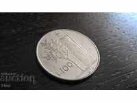Монета - Италия - 100 лири | 1974г.