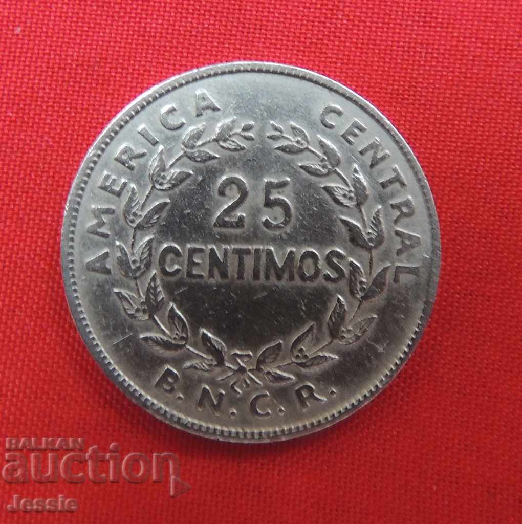 25 centimos 1948. Costa Rica 25 centimos 1948. Costa Rica