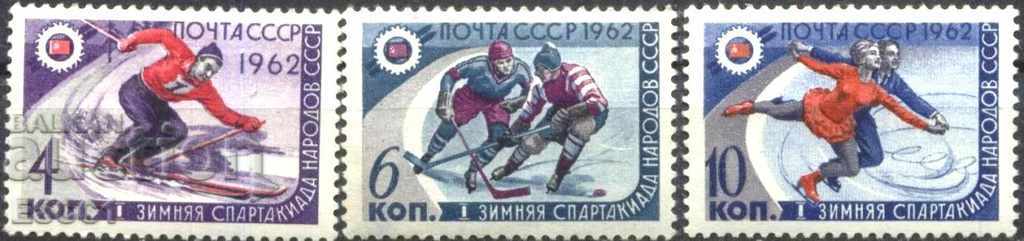 Sports Figure Skating Hockey Ski Slalom 1962 from the USSR