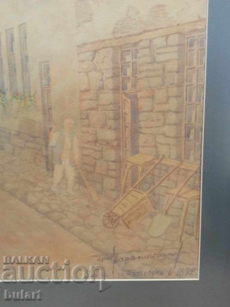 Painting "Sofia" Lazar Parashkevanov Identification - 5