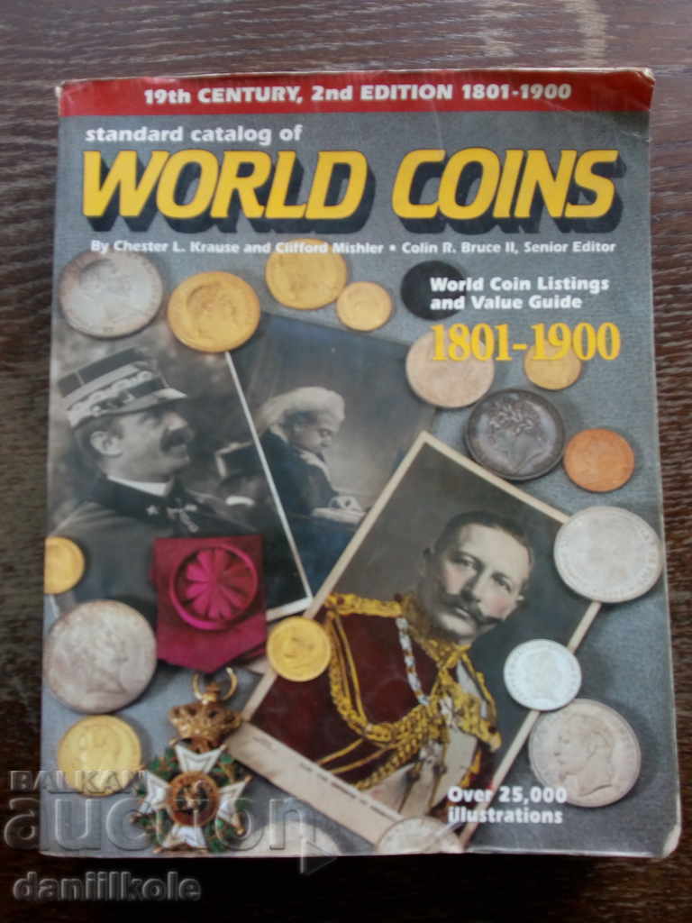 * $ * Y * $ * KRAUSE CATALOG WORLD COINS 1801 - 1900 * $ * Y * $ *