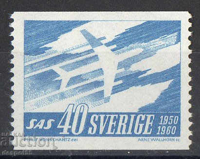 1961. Suedia. Aviația - companiile aeriene scandinave (SAS).