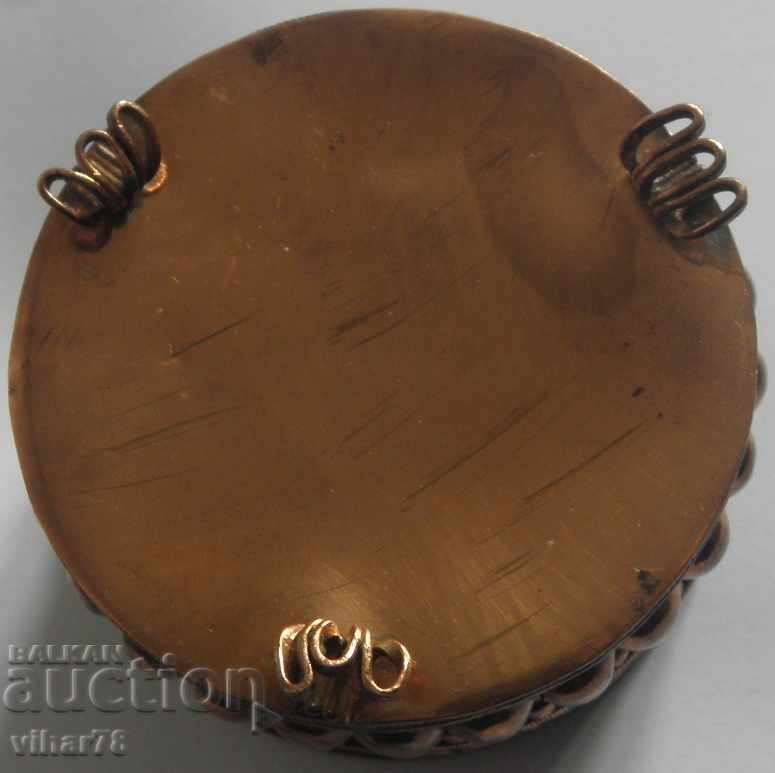 Hand forged copper jewelry box - 7