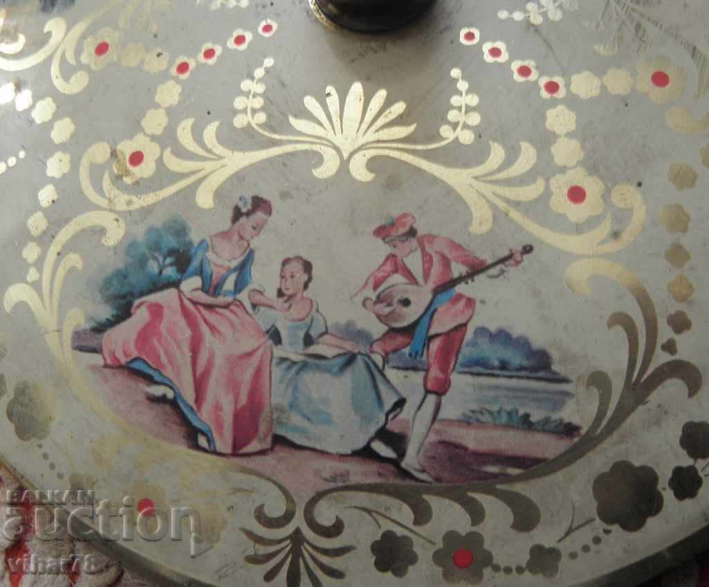 СТАРА МЕТАЛНА КУТИЙКА,КУТИЯ ЗА ЧАЙ