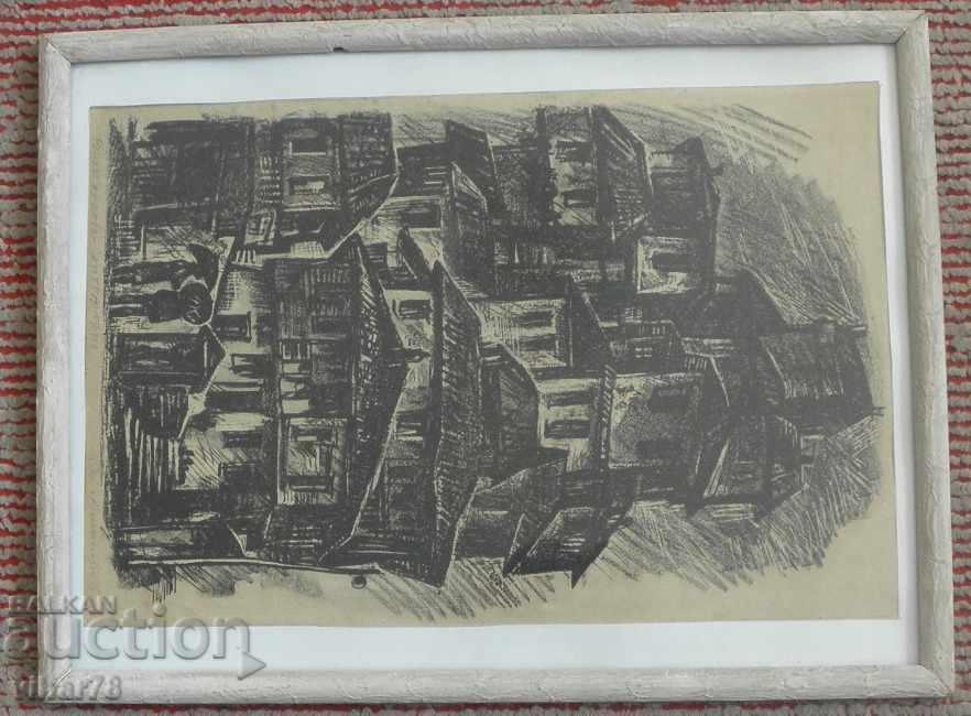 Auction LITOGRAPHY VELIKO TARNOVO Auction LITOGRAPHY VELIKO TARNOVO