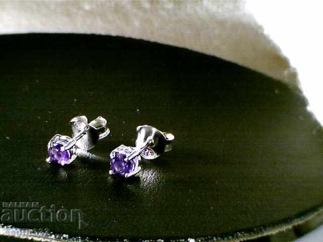 BEAUTIFUL EARRINGS WITH NATURAL AMETHYSTS with price 78.00 BGN | € 39.88 BEAUTIFUL EARRINGS WITH NATURAL AMETHYSTS with price 78.00 BGN | € 39.88