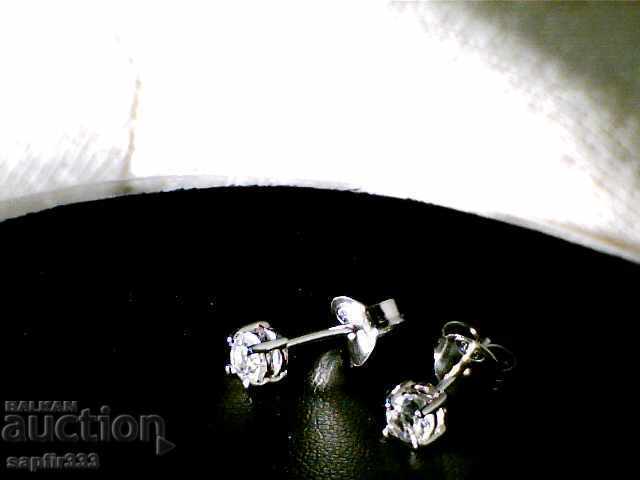 BEAUTIFUL EARRINGS WITH NATURAL WHITE TOPAZS with price 87.00 BGN | € 44.48 BEAUTIFUL EARRINGS WITH NATURAL WHITE TOPAZS with price 87.00 BGN | € 44.48