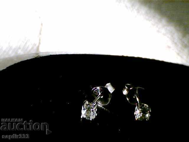 Auction BEAUTIFUL EARRINGS WITH NATURAL WHITE TOPAZS Auction BEAUTIFUL EARRINGS WITH NATURAL WHITE TOPAZS