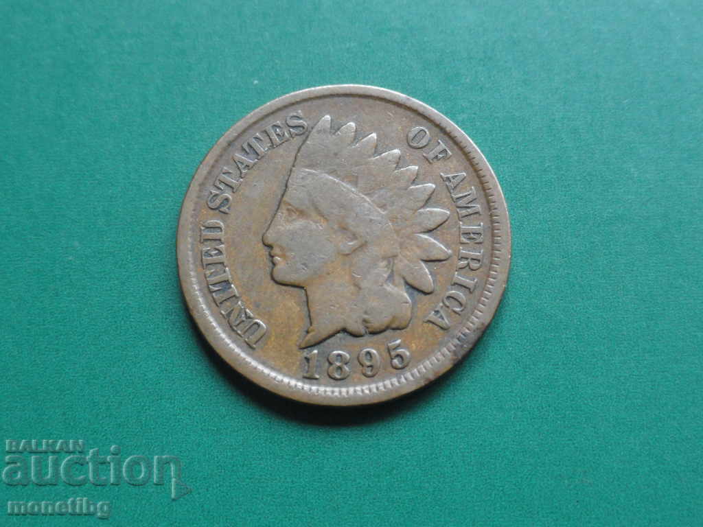 USA 1895г. - 1 cent