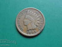 САЩ 1895г. - 1 цент