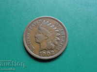 САЩ 1902г. - 1 цент