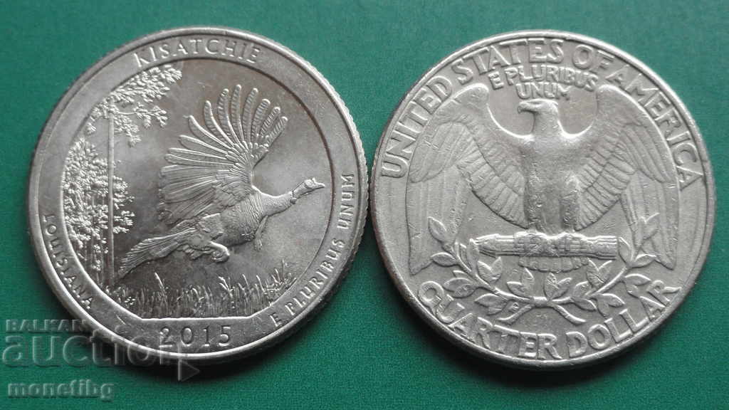 USA 1986 and 2015 - Quarter Dollar - 5
