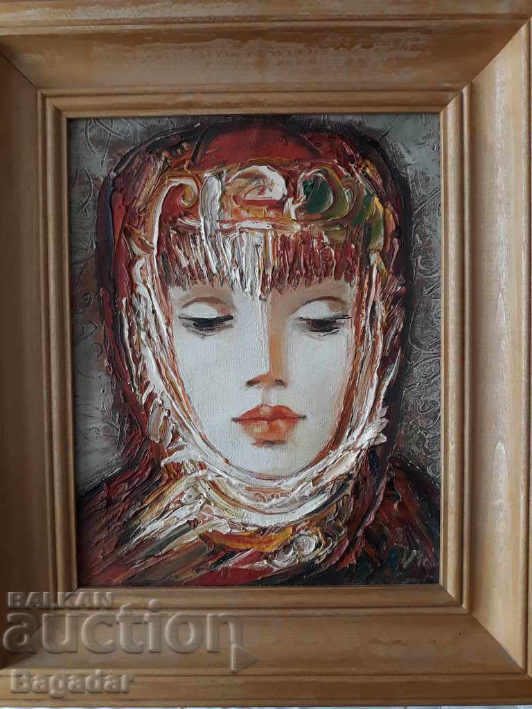 Picture oil canvas signed with price 600.00 BGN | € 306.78
