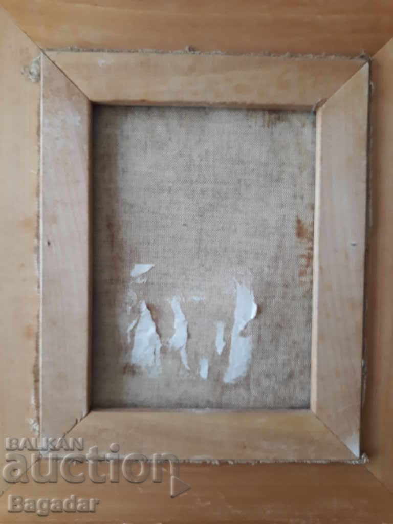 Picture oil canvas signed - 6