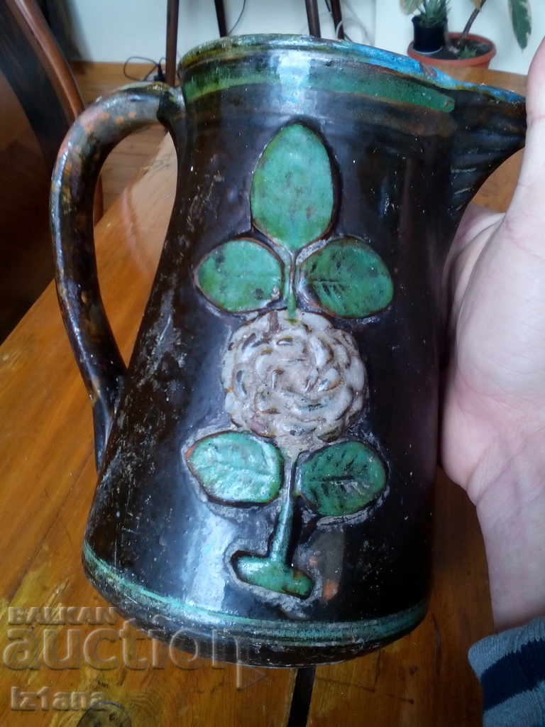 Ancient ceramic jug with price 30.00 BGN | € 15.34 Ancient ceramic jug with price 30.00 BGN | € 15.34