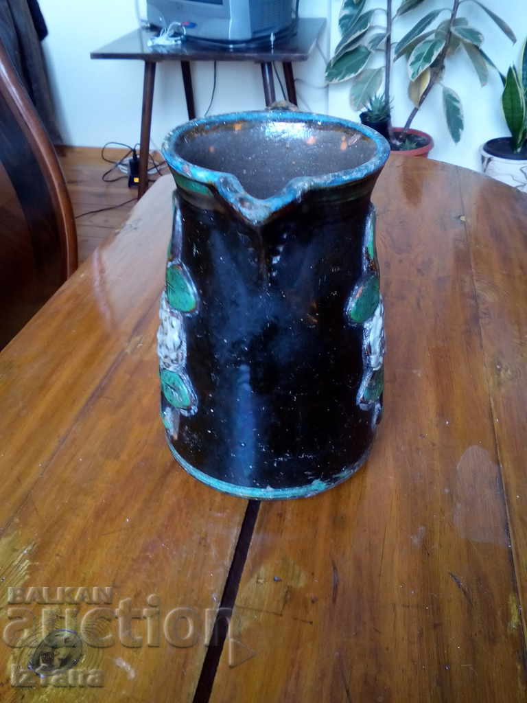 Auction Ancient ceramic jug Auction Ancient ceramic jug