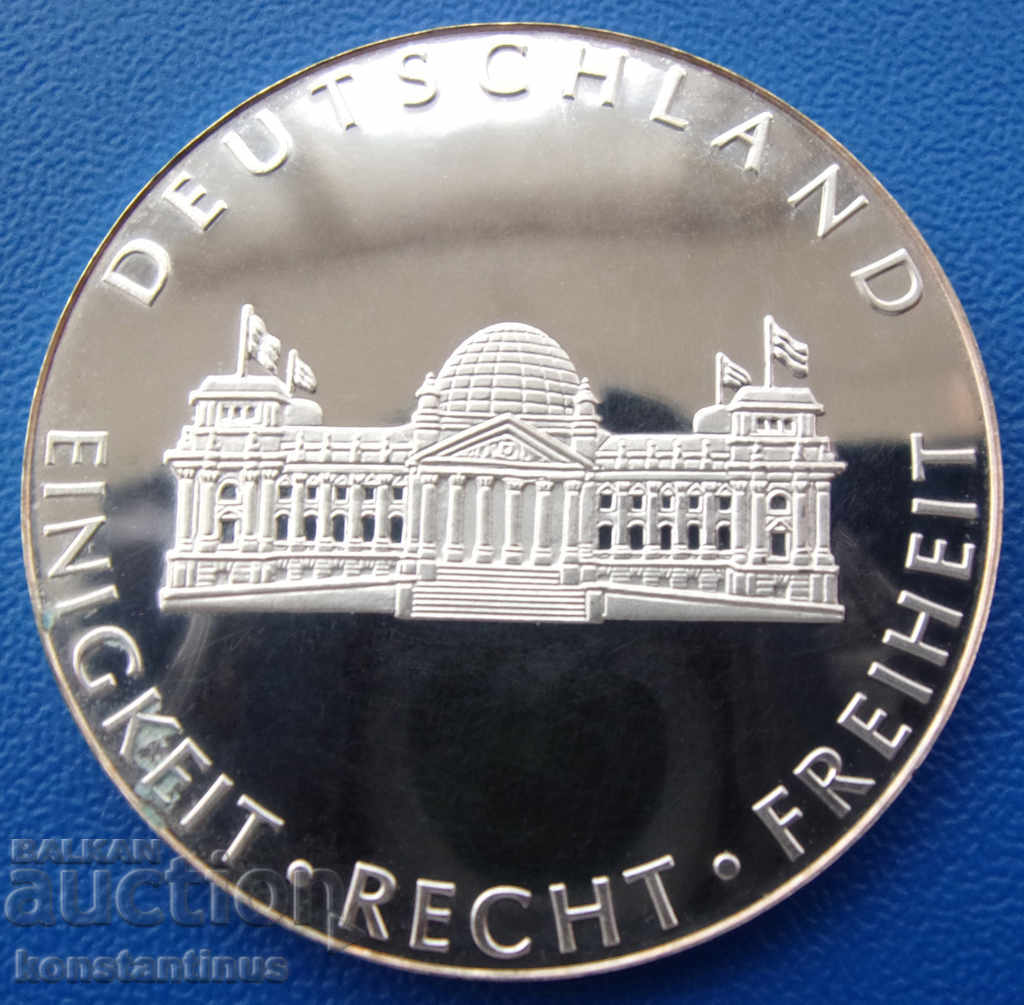 Germany Silver 999 Presidents Series 1986 33mm. UNC