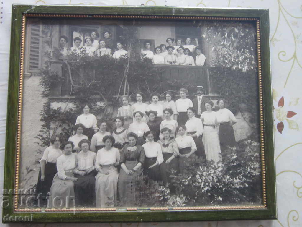 Auction Old German picture picture class Auction Old German picture picture class