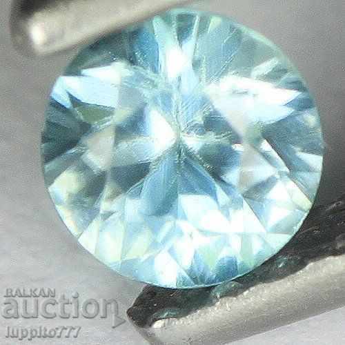 Auction 0.21 carats neon blue 100% zircon phaset Auction 0.21 carats neon blue 100% zircon phaset