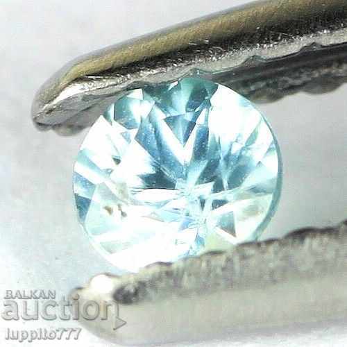 Auction 0.17 carats neon blue 100% zircon phaset Auction 0.17 carats neon blue 100% zircon phaset