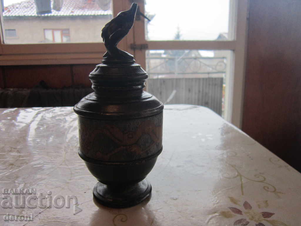 Παλιό ξύλινο κουτί σκάλισμα - 7 Παλιό ξύλινο κουτί σκάλισμα - 7