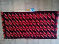 Valisa brodata manual, lana, dimensiune 140x70 cm.