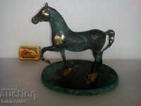 Small plastic, horse, mare? OLD, HEAVY BRASS, Magnificent.