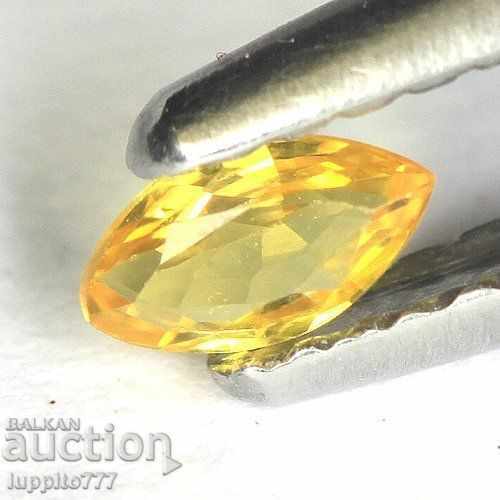 0.18 carat marquise sapphire facet