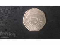 1 dolar 1998 Barbados Unc