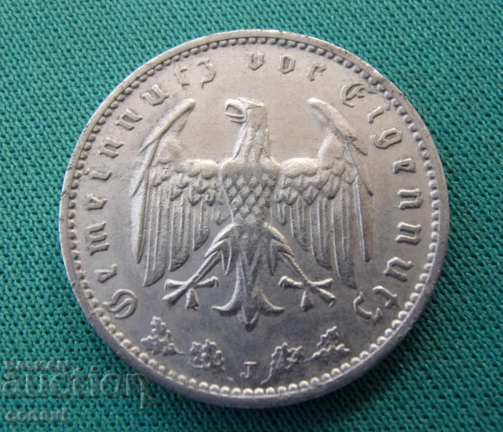 Germania III Reich 1 Ștampilă 1935 J Monedă rară cu preț € 28.12 | 55.00 BGN
