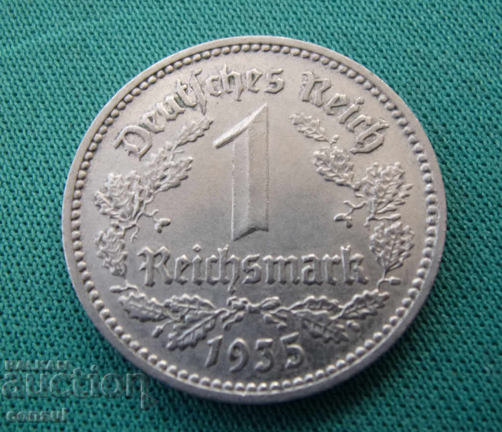 Γερμανία III Ράιχ 1 Γραμματόσημο 1935 J Rare Coin