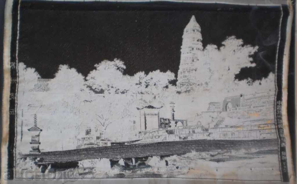 Silk Tapiterie Meiji secolul XIX Japonia - 6 Silk Tapiterie Meiji secolul XIX Japonia - 6