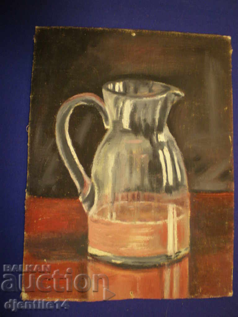 rusunka, ulei pe pânză laminată