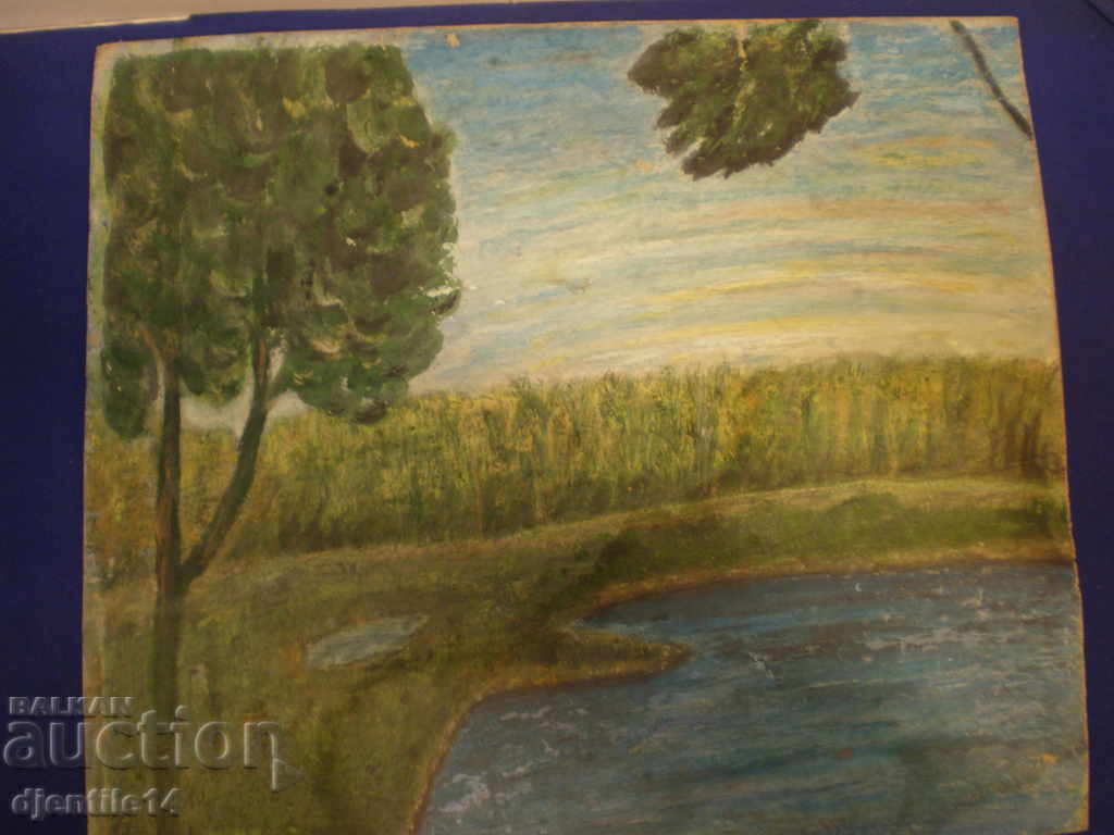 рсунка,пастел на картон