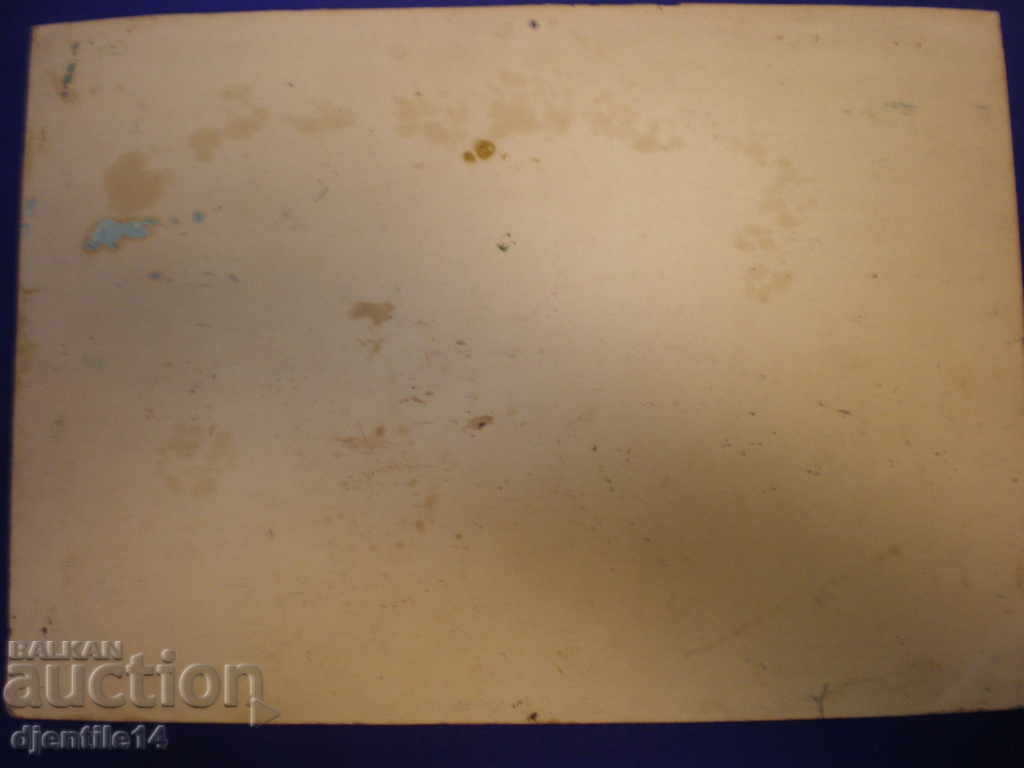 Auction drawing, oil on cardboard Auction drawing, oil on cardboard