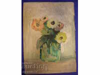 рсунка,масло  на картон