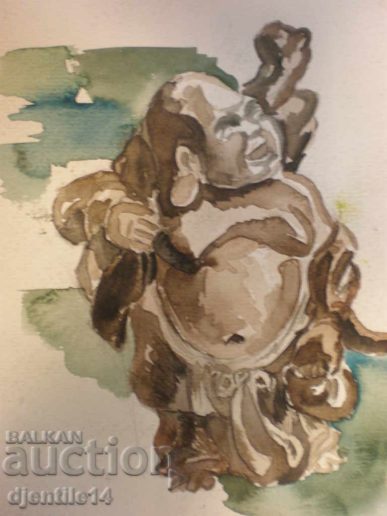 watercolor signed with price € 15.00 | 29.34 BGN watercolor signed with price € 15.00 | 29.34 BGN
