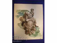 акварел подписан