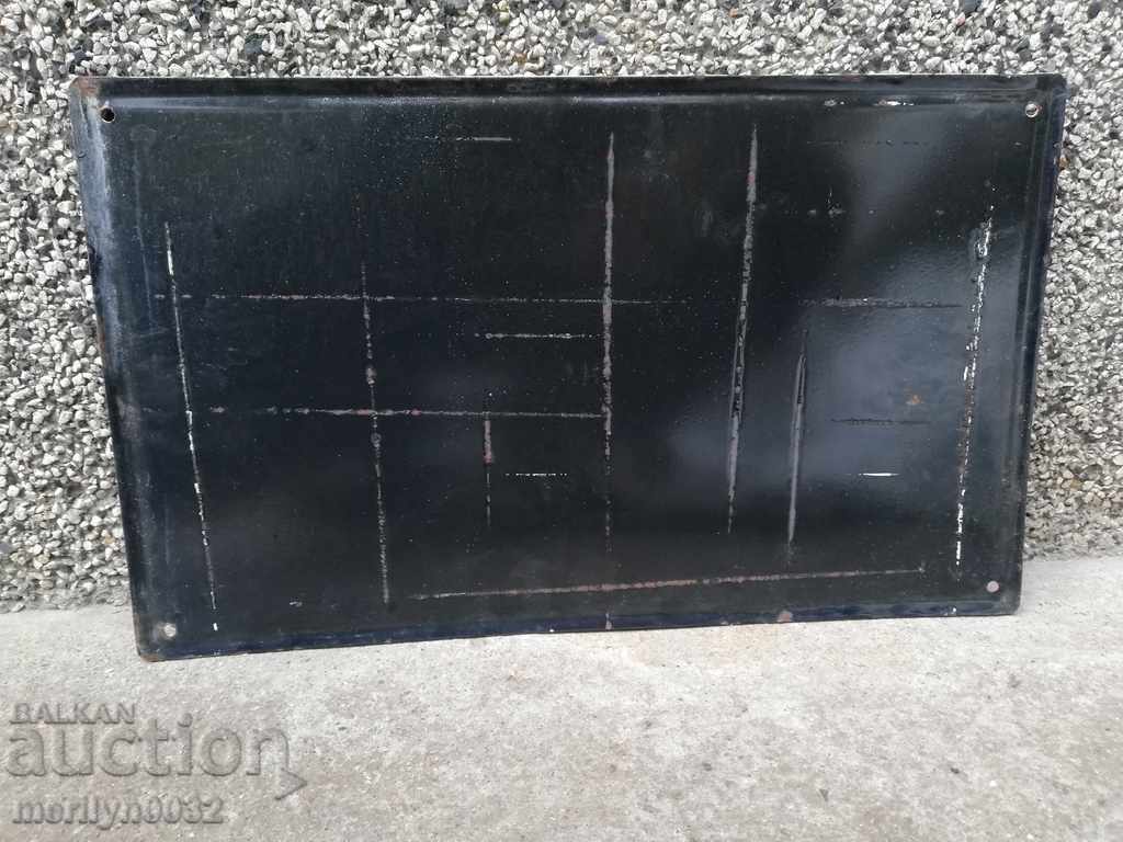 Enamel social plate, plate 50/30 cm - 5 Enamel social plate, plate 50/30 cm - 5