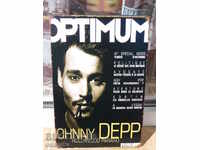 Metal Signboard movie Johnny Depp with a poster poster poster metal poster