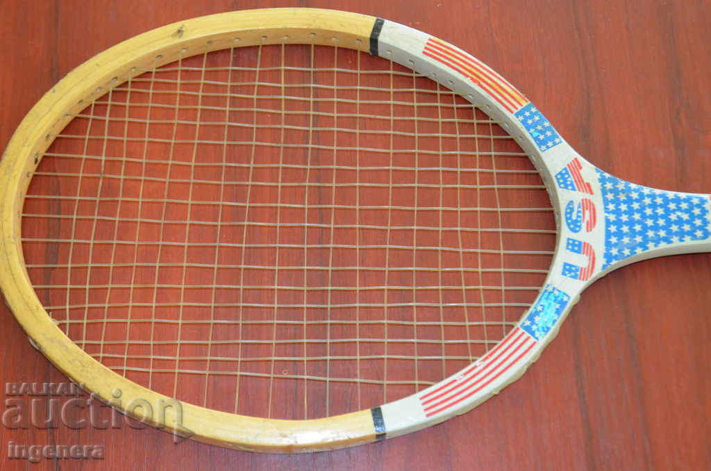 OLD TENNIS RACKET - WOODEN with price 16.00 BGN | € 8.18