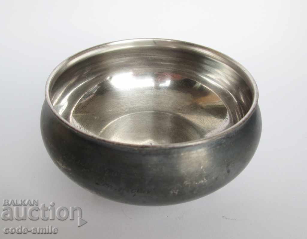 Old silver bowl deep 925 silver bowl