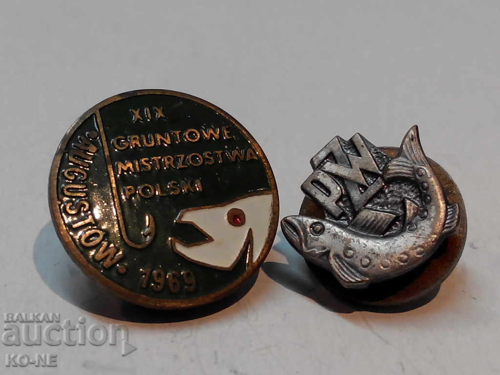 Auction  Sat badges Poland