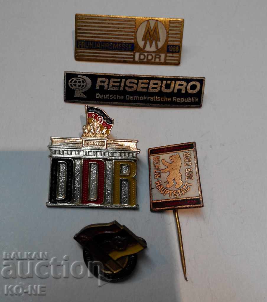 Sat badges DDR