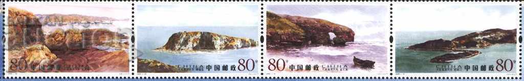 Чисти марки Крайбрежни изгледи  2005 от  Китай