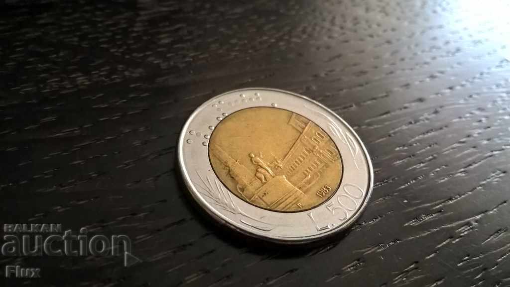 Monede - Italia - 500 liras | 1983.