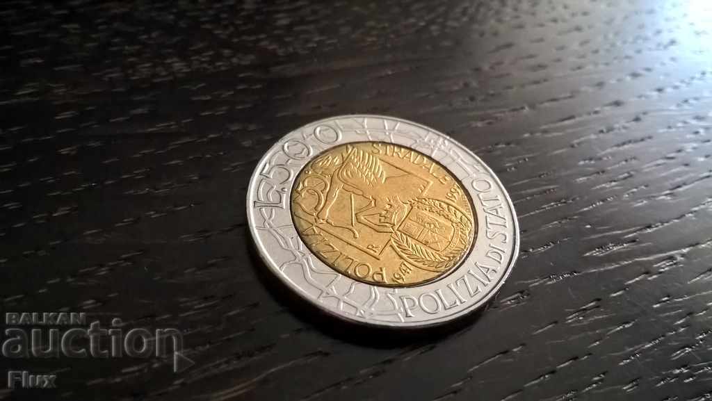 Moneda - Italia - 500 de lire sterline 1997.