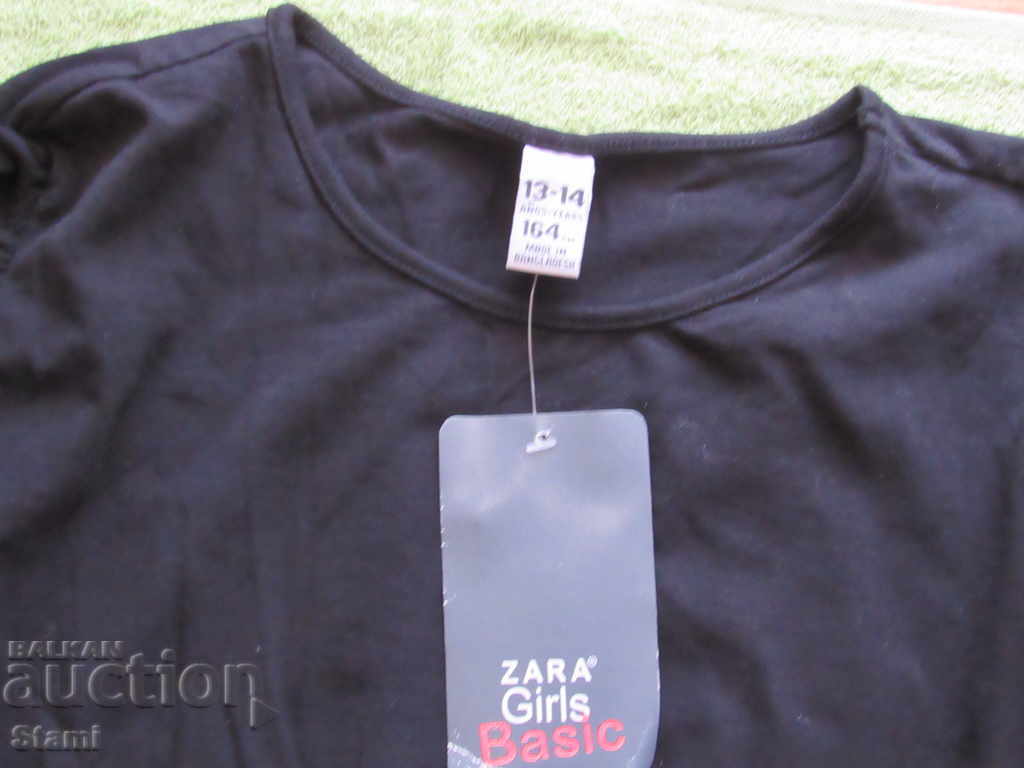Black ZARA blouse for girl, size 164, new - 5 Black ZARA blouse for girl, size 164, new - 5